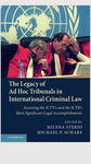 特设国际刑事法庭的遗产法:痛苦和用ICTY评估两个最重要的米蕾法律成就Sterio和迈克尔·p·Scharf