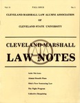 1983年Vol.11第一Cleveland-Marshall大学法学院