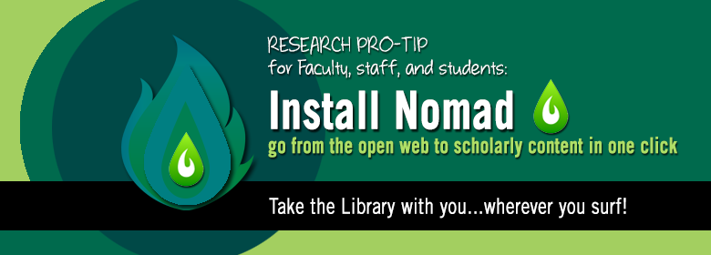 安装Nomad -从开放的网络到学术内容在一个点击gydF4y2Ba