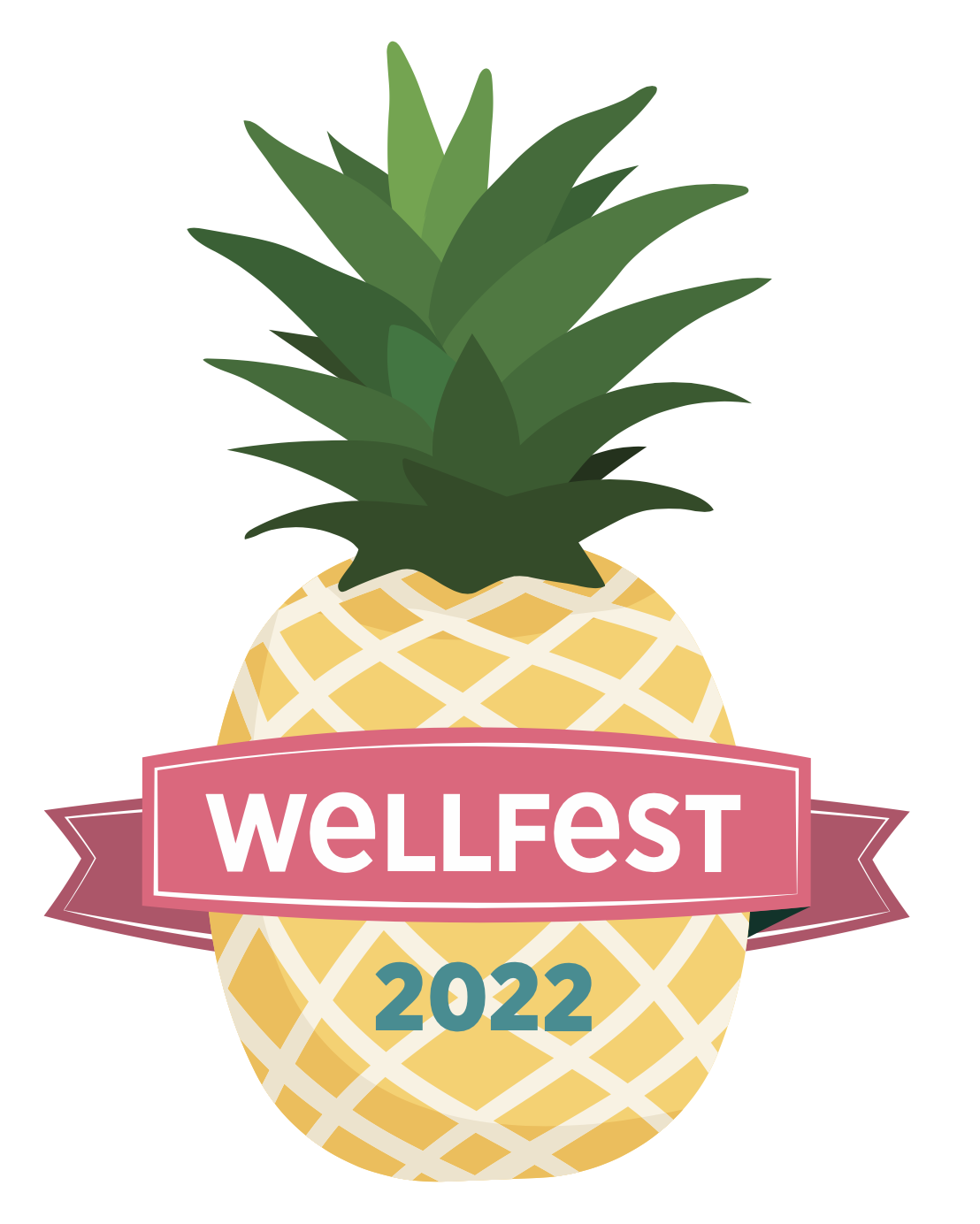 2022年WellFest菠萝标志
